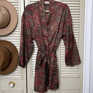 Victoria’s Secret Holiday Color Short Robe | 90/ Y2K VINTAGE | Size OS